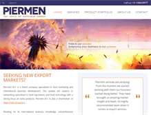 Tablet Screenshot of piermen.com